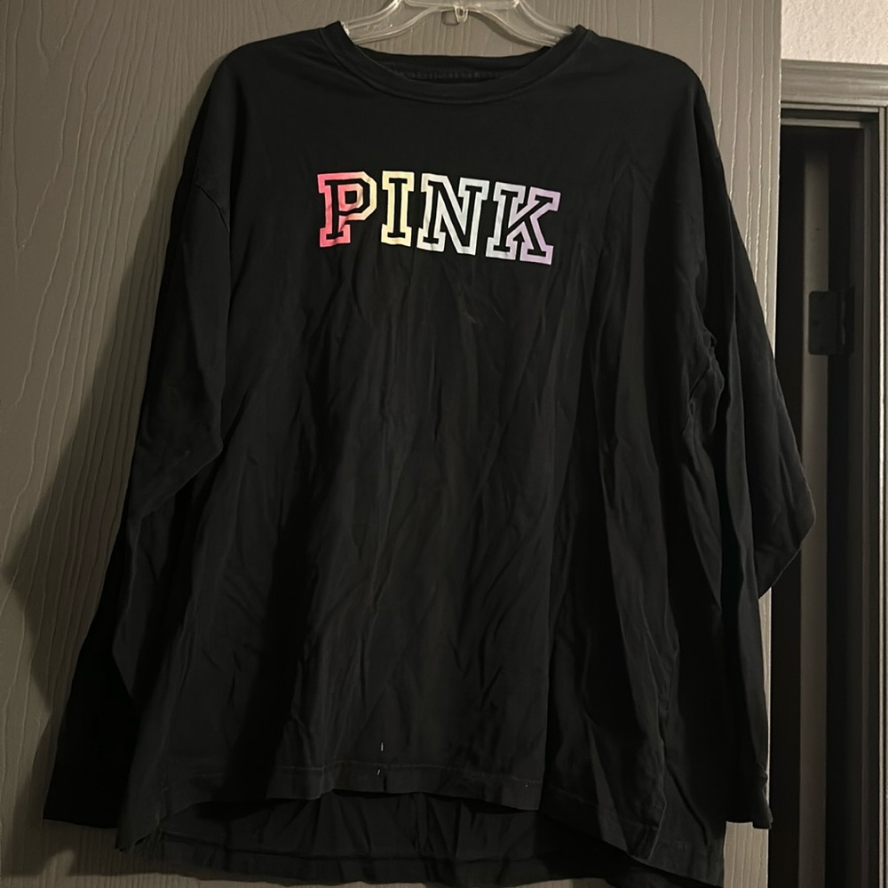 Pink vs long sleeve shirt